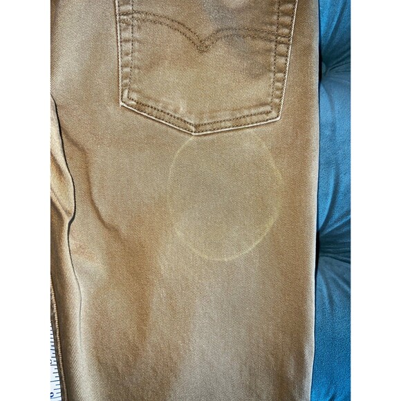 Levi’s 513 Men’s Brown/Tan Khaki Colored Jeans 31 x 30 - Picture 3 of 11